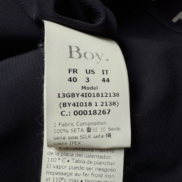 Band of Outsiders Boy shirt dress in silk NWT - Picture 12 of 13